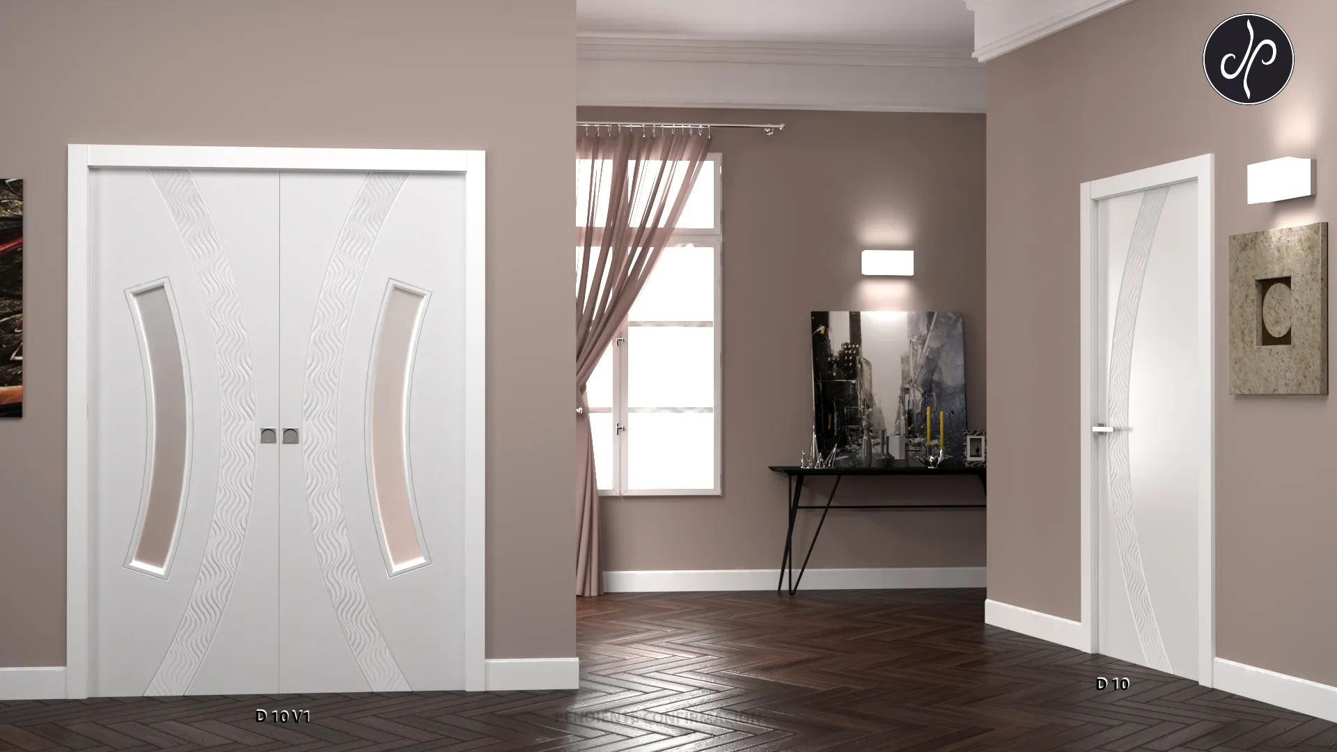 Instalación puertas de paso lacadas