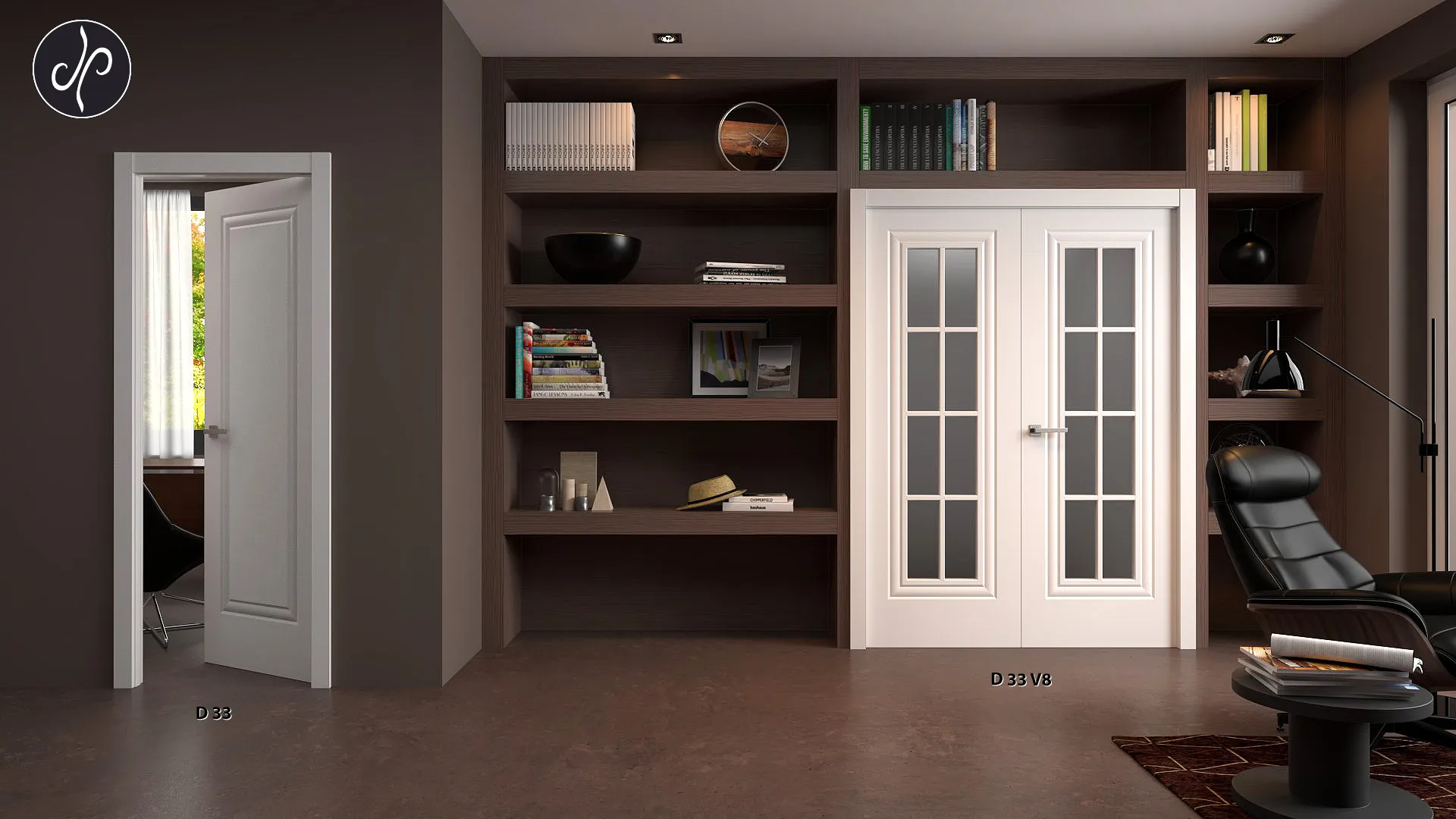 Vidrios mates de seguridad para mayor privacidad.